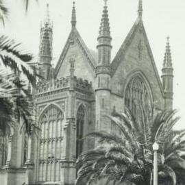 Old Wilson Hall, University of Melbourne, circa 1910.