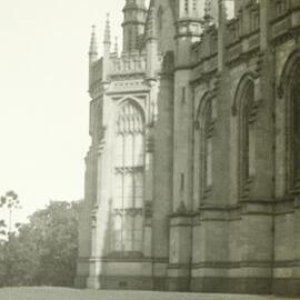 Old Wilson Hall, University of Melbourne, circa 1932.