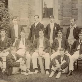 Ormond College cricket team, University of Melbourne, circa 1900.
