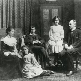 Professor David Orme Masson and family, University of Melbourne, Christmas 1902.