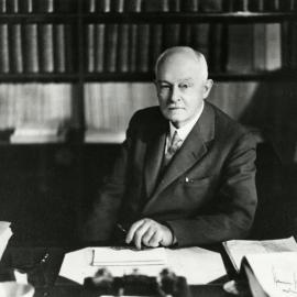 Professor David Orme Masson, University of Melbourne, 1922.