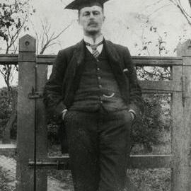 Professor David Orme Masson, University of Melbourne, circa 1899..