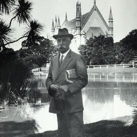 Professor Walter Baldwin Spencer, University of Melbourne, circa c.1900-1920.