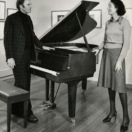 Ronald Farren Price and Betty Clarke, University of Melbourne, 1977.
