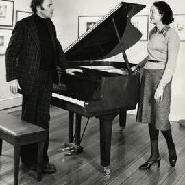 Ronald Farren Price and Betty Clarke, University of Melbourne, 1977.