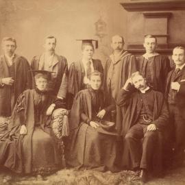 Science students and staff, University of Melbourne, 1894.
