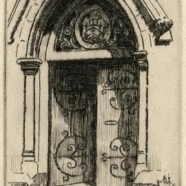 Side Door Ormond College, University of Melbourne, 1922.