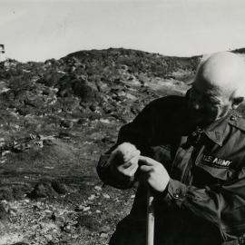 Sir Raymond Priestley in Antarctica, January 1959.