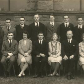 Students' Representative Council (24th), University of Melbourne, 1929.