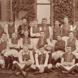 Trinity College Football Team, University of Melbourne, 1900.