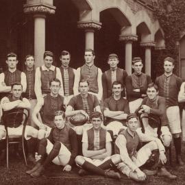 Trinity College Football Team, University of Melbourne, 1901.