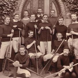 University Lacrosse Premiers, University of Melbourne, 1897.