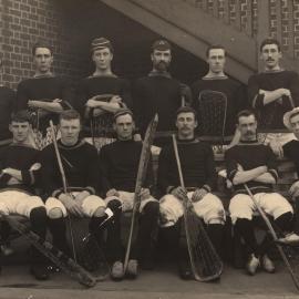 University Lacrosse Team, 1902.