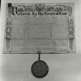 University Muniments - Letters Patent, 1859