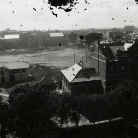 View from Teachers' College, University of Melbourne.