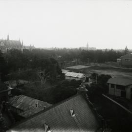 View from Teachers' College, University of Melbourne.