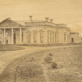 View of Old Medical School, University of Melbourne.