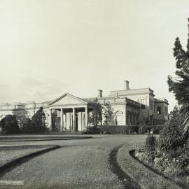View of old Medical School, University of Melbourne, circa 1901.