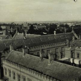 View of Quadrangle, University of Melbourne, circa 1931-1936.