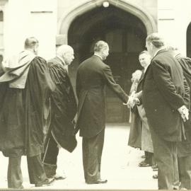 Visit of His Royal Highness the Duke of Gloucester, University of Melbourne, 7 November, 1934.