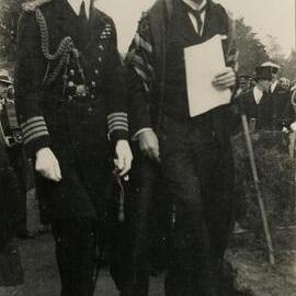 Visit of His Royal Highness the Duke of York (later King George VI) and Sir John McFarland, University of Melbourne, 27 April 1927.