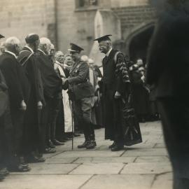 Visit of His Royal Highness the Prince of Wales, University of Melbourne, 3 June 1920.