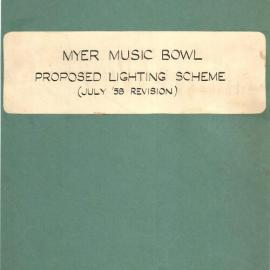 Lighting Scheme (revision) Sidney Myer Music Bowl