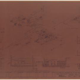 ISOMETRIC LEVELS 1 TO 4 & TREATMENT APPARATUS DETAILS PLUMBING [BHP House]
