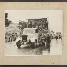 [Tobacco Workers Union Eight Hour Day Float]