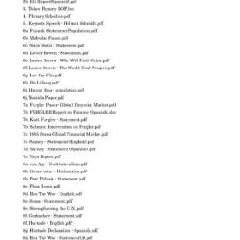 1995 Tokyo Meeting [index]