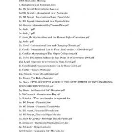 2008 Stockholm Meeting [index]