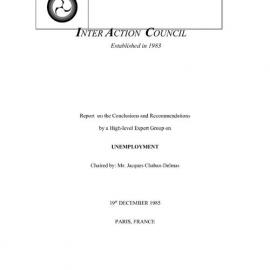 3.EG [expert group] Report - Unemployment