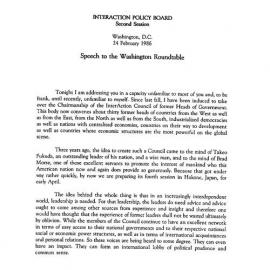 9. Schmidt Speech - Washington