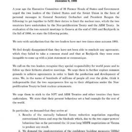 10. Executive Committee Statement- Maui, Hawaii
