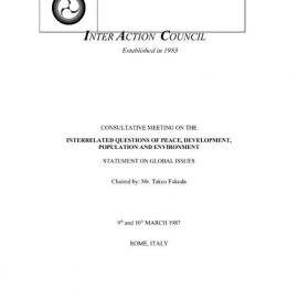 2a. EG [expert group] Report - Rome Meeting with Spiritual Leaders