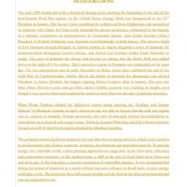 1.Washington Plenary - Background and Summary