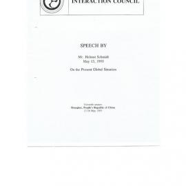 6.  Keynote Speech - Schmidt