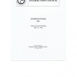 8. Giscard d'Estaing