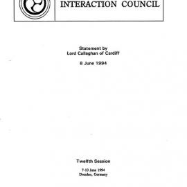 9. Callaghan Statement