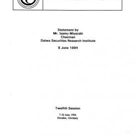 14. Miyazaki Statement