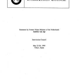 8a. van Agt - Multilateralism