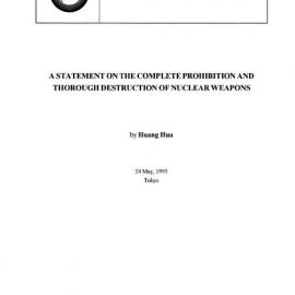 10. Huang Hua - Statement