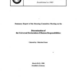 1998 Steering Committee Report