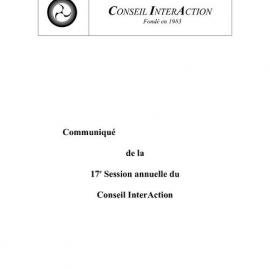 7c. Cairo Communique (FRENCH)