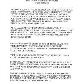 6. Keynote Speech - Fraser