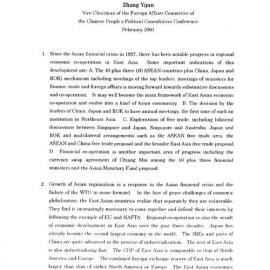 2q. ZHANG -Asian Regionalism & Security