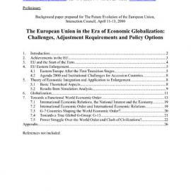 2l. Welfens - EU in Globalization Era