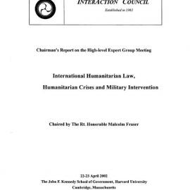 3a. EG [expert group] Report-International Humanitarian Law