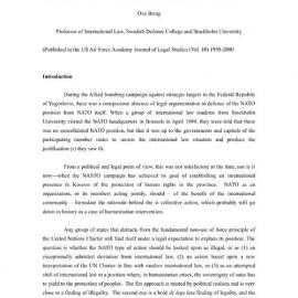 3i. Bring - Humanitarian Intervention