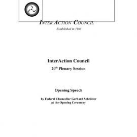 7. Chancellor Schroder speech (Eng)